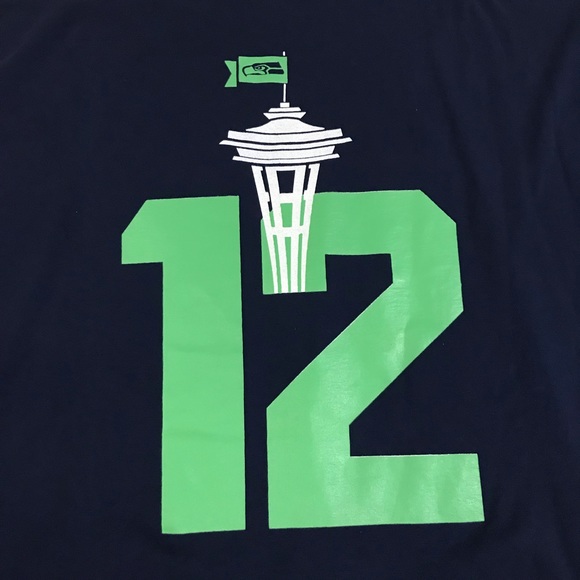 2013 Seattle Seahawks Football T Shirt. Size XL - Picture 4 of 5
